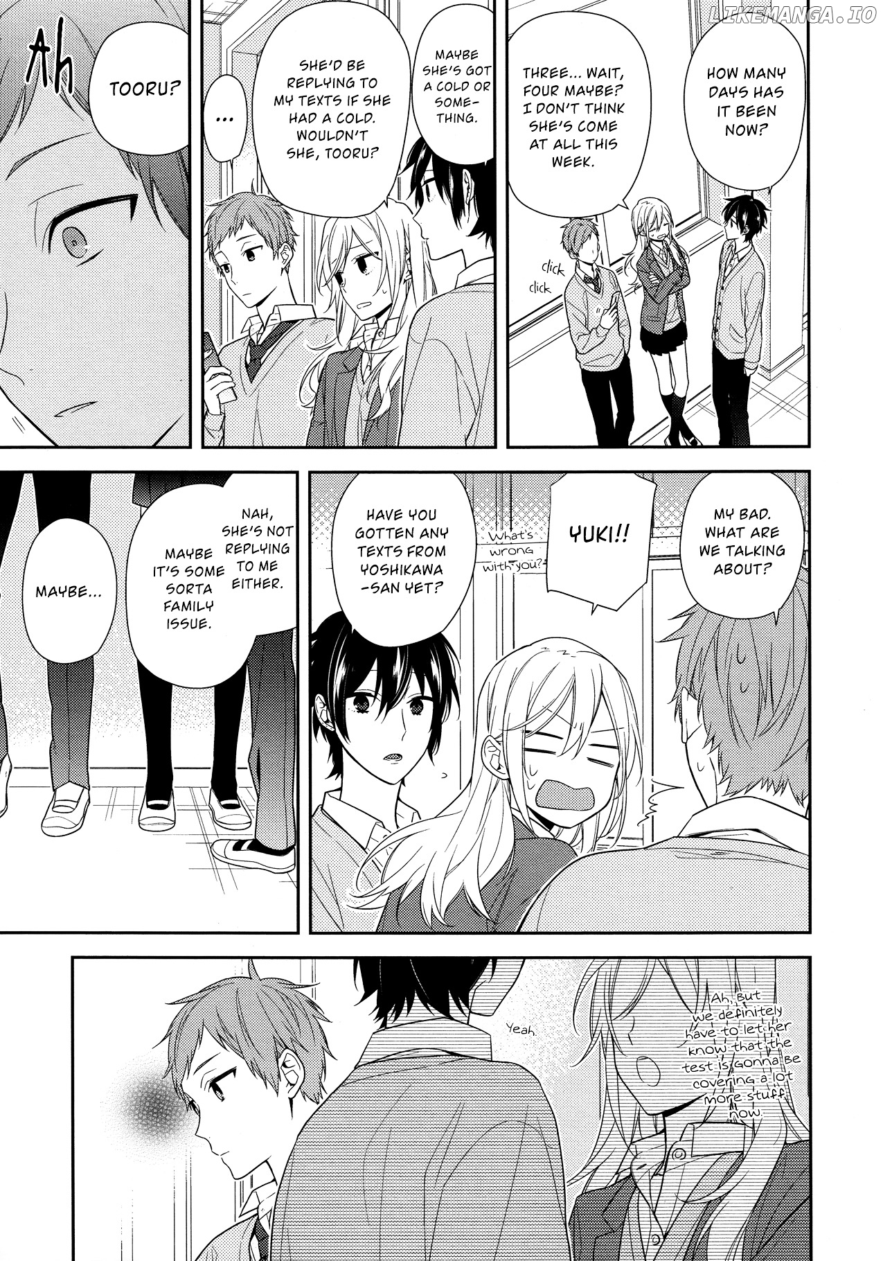Horimiya, Chapter 58 image 17
